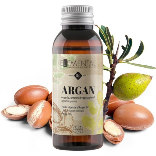 Bio Argan Oil, 50 ml, Ellemental - BEAUTYCHARD LCA