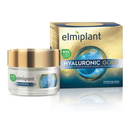 Hyaluronic Gold Anti-wrinkle Night Cream with Filling Effect, 50 ml - BEAUTYCHARD LCA