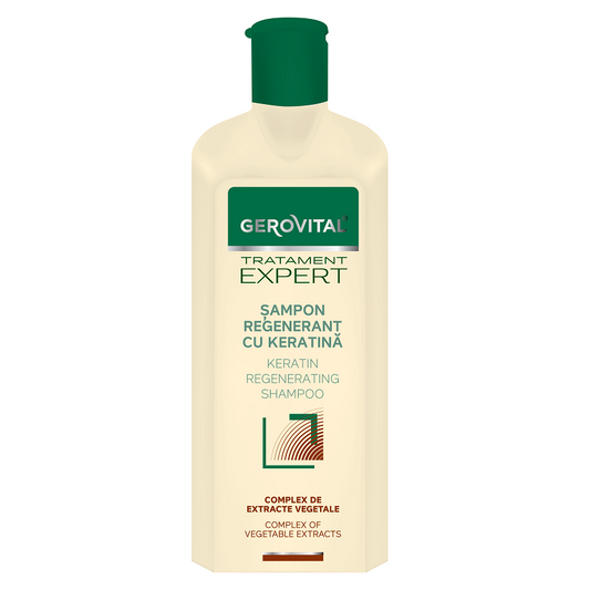 Gerovital, Treatment Expert Keratin Regenerating Shampoo, 250 ml - BEAUTYCHARD LCA