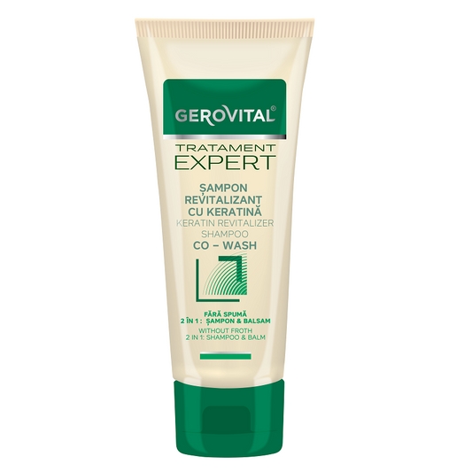 Gerovital, Treatment Expert Keratin Revitalizing Shampoo, 150 ml - BEAUTYCHARD LCA