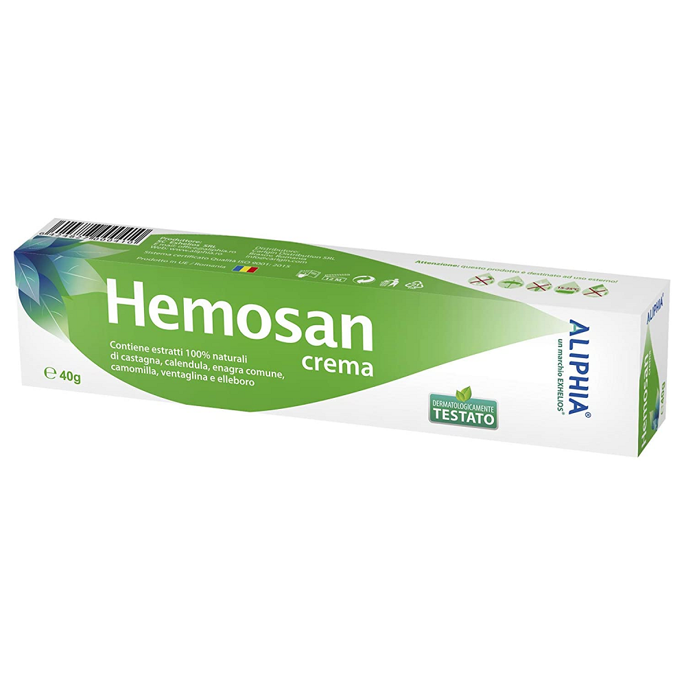 Hemosan Comfort Personal Care Cream, 40 g