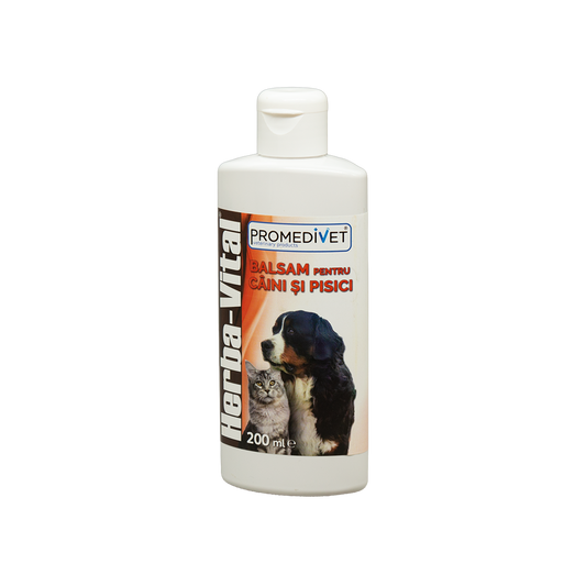 Herba-Vital Conditioner for Cats & Dogs 200 ml, Promedivet - BEAUTYCHARD LCA