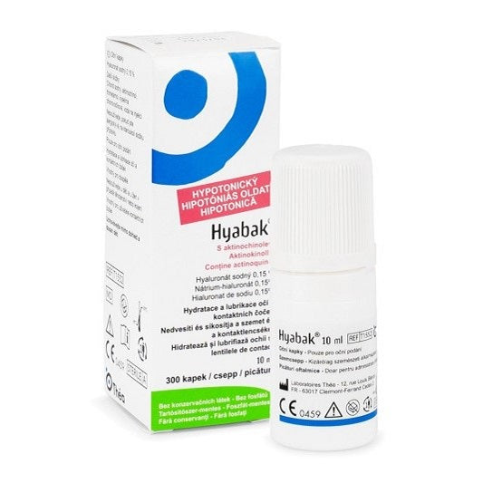 Hyabak Eye Drops, 10 ml - BEAUTYCHARD LCA