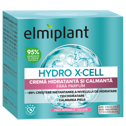 Hydro X-Cell Moisturizing Face & Neck Cream, 50 ml - BEAUTYCHARD LCA