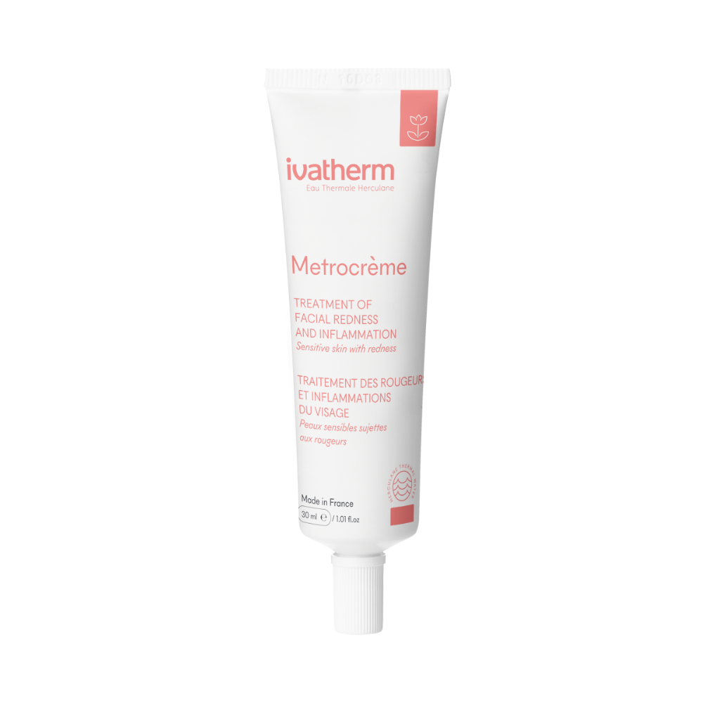Ivatherm Metrocreme 30 ml – Soothing Face Cream for Redness-Prone Sensitive Skin