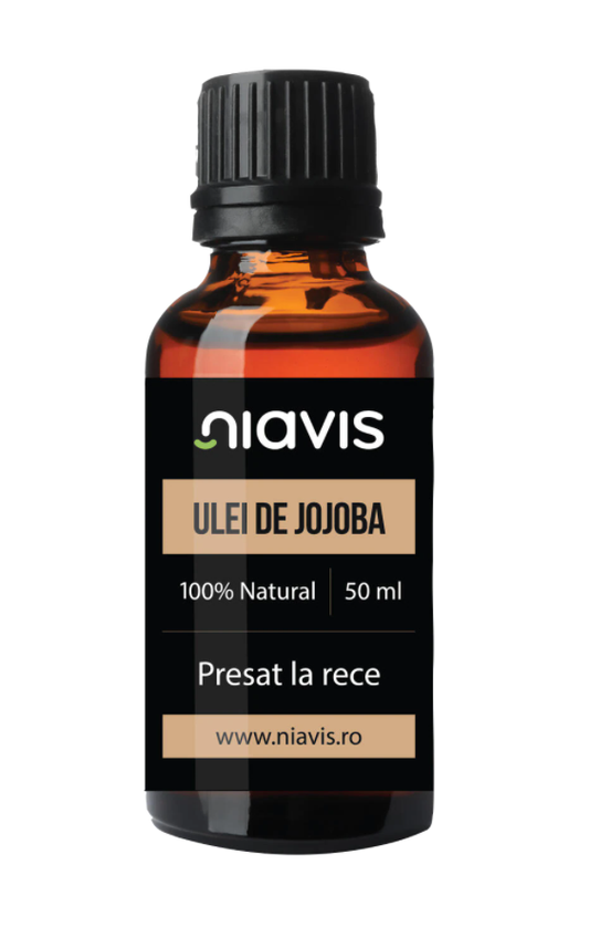 Cold Pressed Jojoba Oil, Niavis, 50 ml - BEAUTYCHARD LCA