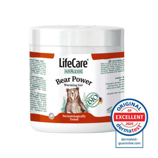 LifeCare Intense Warming Body Gel – BIO Botanical Massage Formula, 250 ml