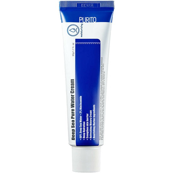 PURITO Deep Sea Pure Water Face Cream for Dehydrated Skin 50ml - Beautychard