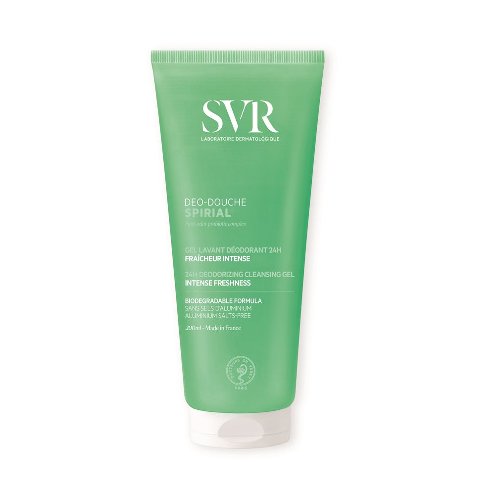 SVR Spirial 3-in-1 Deodorant Cleanser Gel, 200 ml