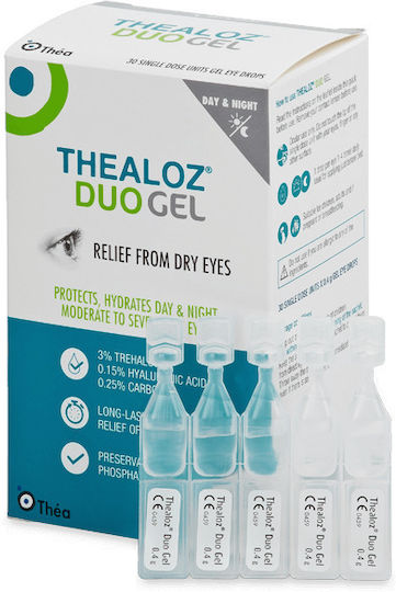 Thealoz Duo Gel – Preservative-Free Eye Hydration, 30 Vials
