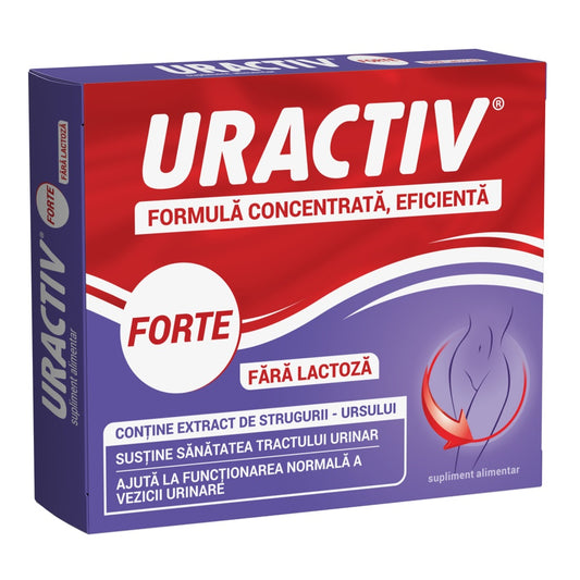 Uractiv Forte Urinary Wellness Supplement – Lactose Free