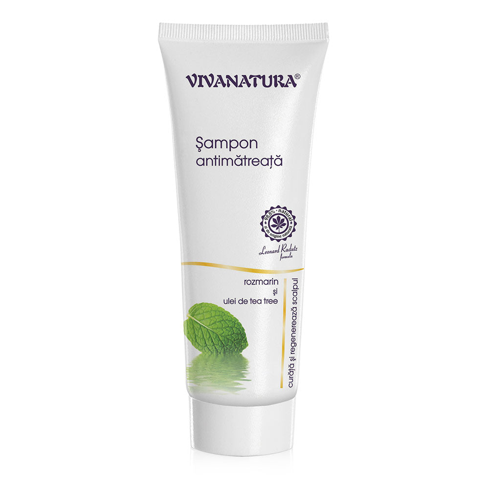 VivaNatura Anti-Dandruff Shampoo with Rosemary & Tea Tree Oil, 250 ml