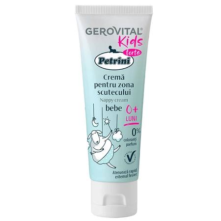 Nappy Cream Forte, 0+ Months, 50ml, Gerovital Kids