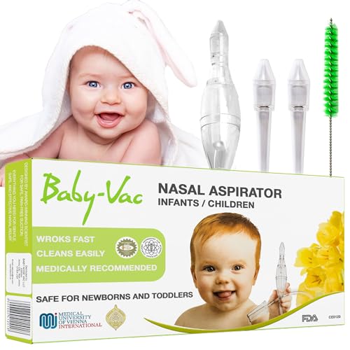 BABY-VAC Clinically Tested Baby Nasal Aspirator - Beautychard